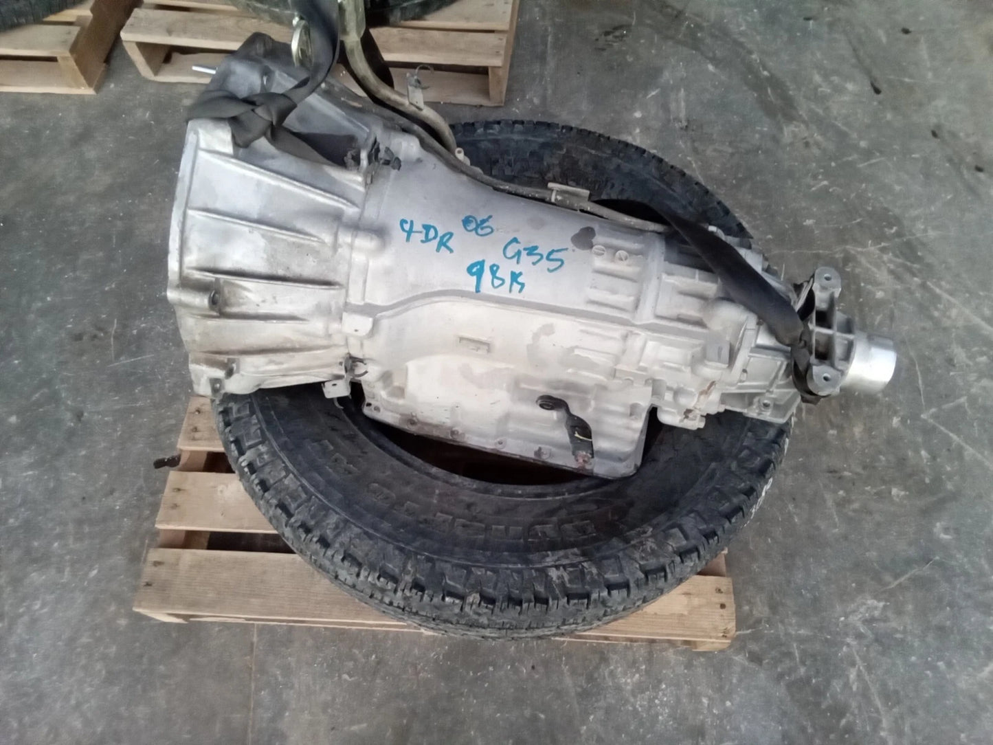 2006 06 INFINITI G35 SEDAN 4DR 4X2 2WD AUTOMATIC TRANSMISSION ASSY 98X2A RE5R05A