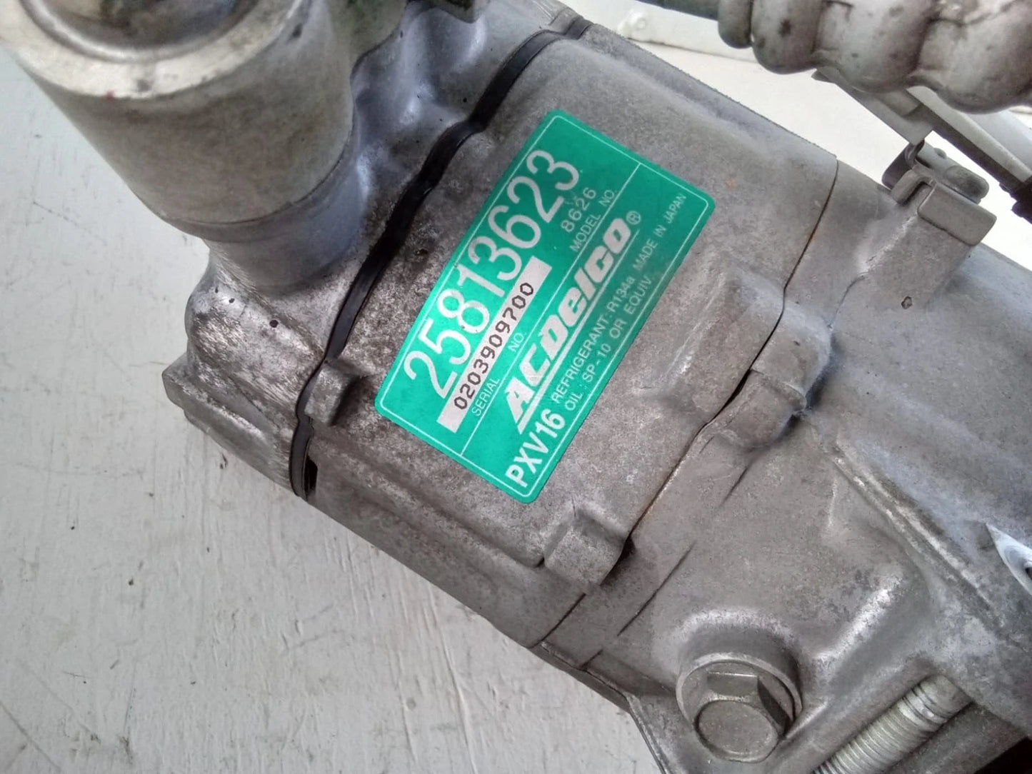2006-2010 SATURN SKY PONTIAC SOLSTICE 2.0L 2.4L A/C COMPRESSOR - 25813623
