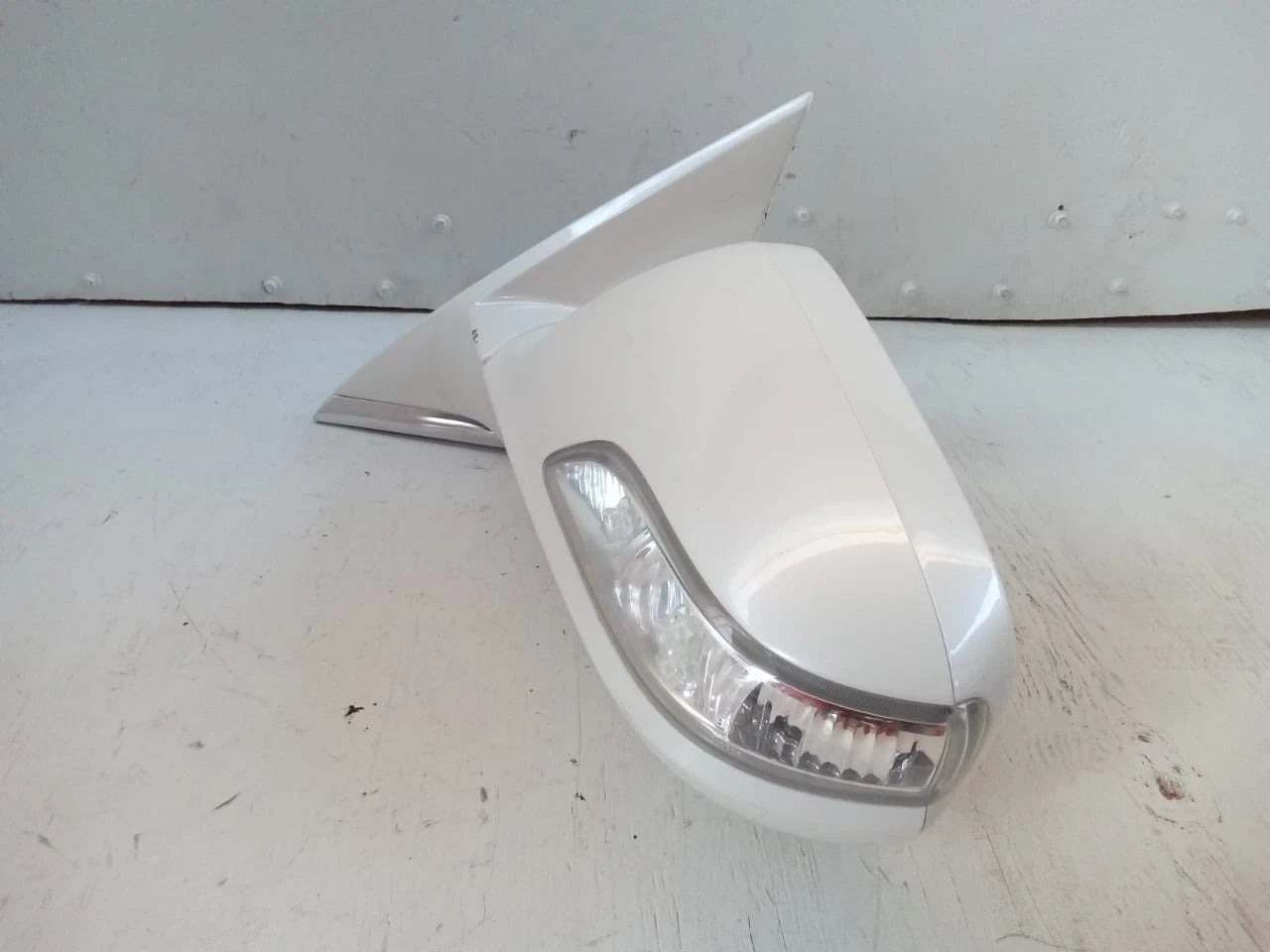 2009-2012 ACURA RL POWER DOOR MIRROR LH LEFT DRIVER SIDE COLOR WHITE 76250-SJA-A03ZL