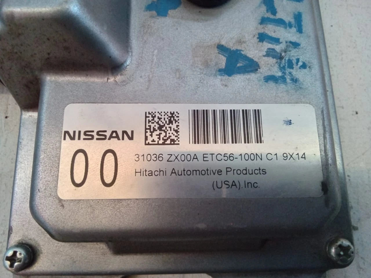 2010 NISSAN ALTIMA TRANSMISSION CONTROL UNIT OEM TCU TCM 31036 ZX00A ETC56-100N