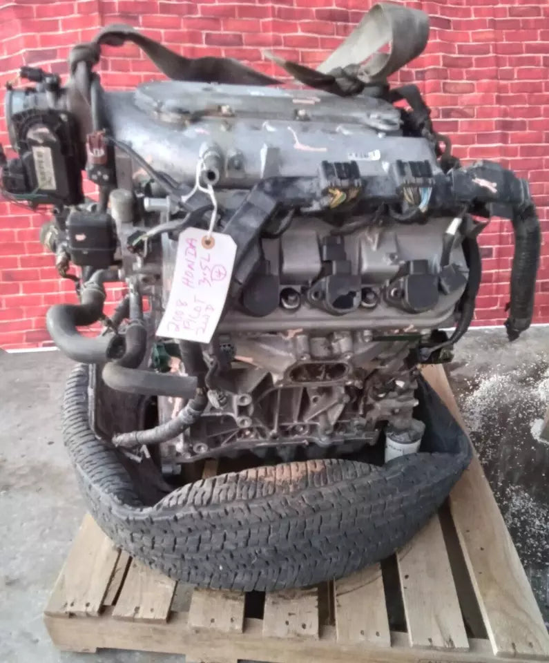 2006 2007 2008 06 07 08 HONDA PILOT 3.5L V6 2WD 4X2 ENGINE MOTOR ASSEMBLY J35Z1