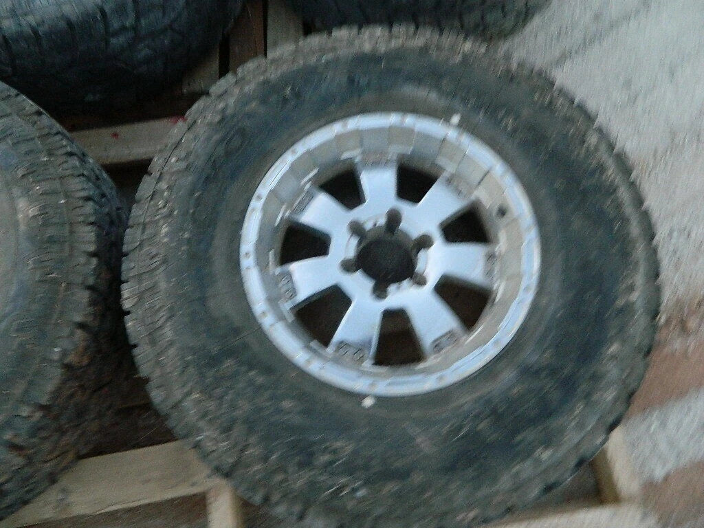 TOYOTA SUV TRUCK WHEELS & TIRES / RIM AND TIRE 17S 6 LUGS SET (4)-13x12.50R17LT