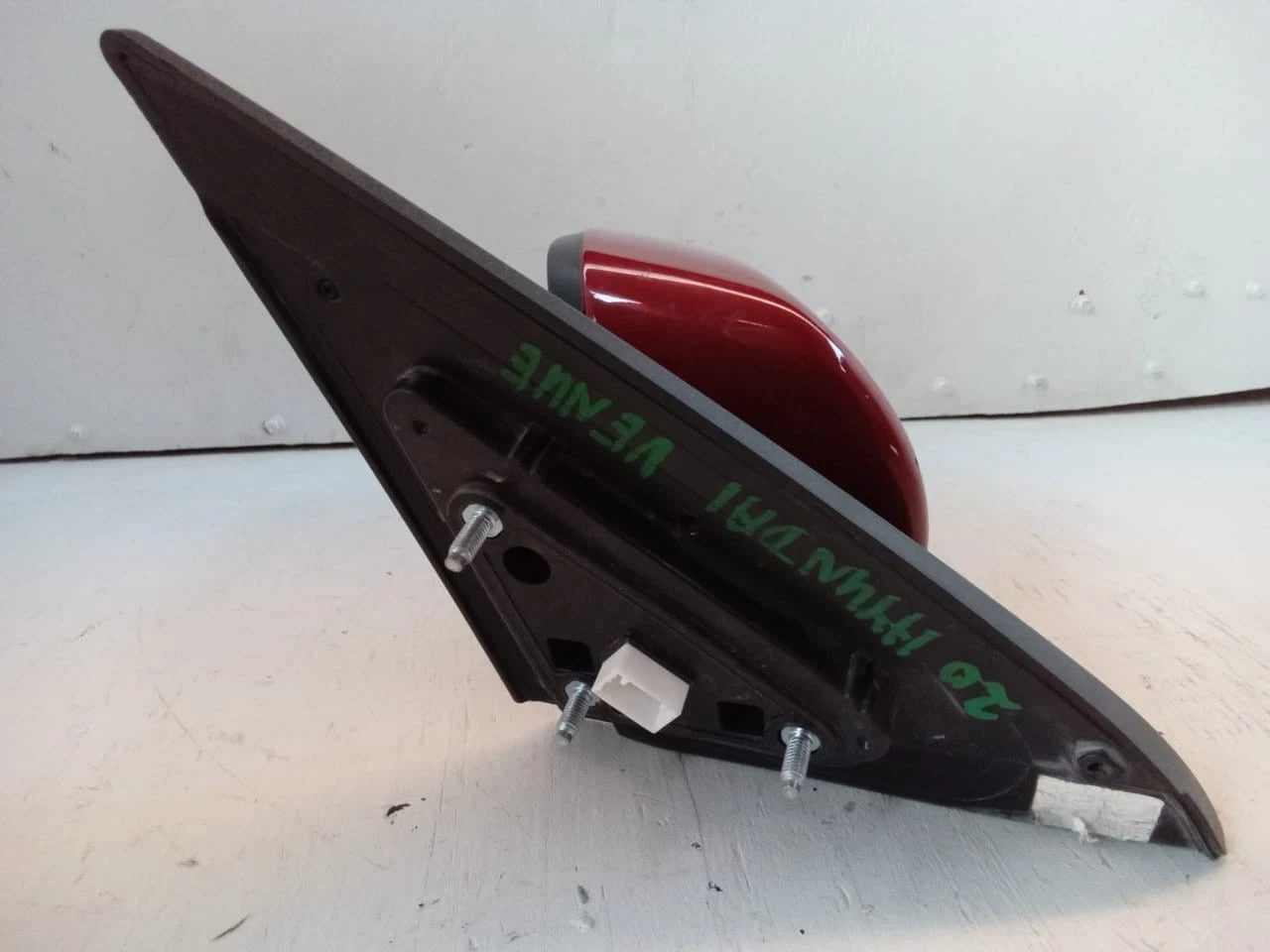 2020-2024 HYUNDAI VENUE POWER DOOR MIRROR LH LEFT DRIVER SIDE COLOR RED - OEM E13049889 E13049894