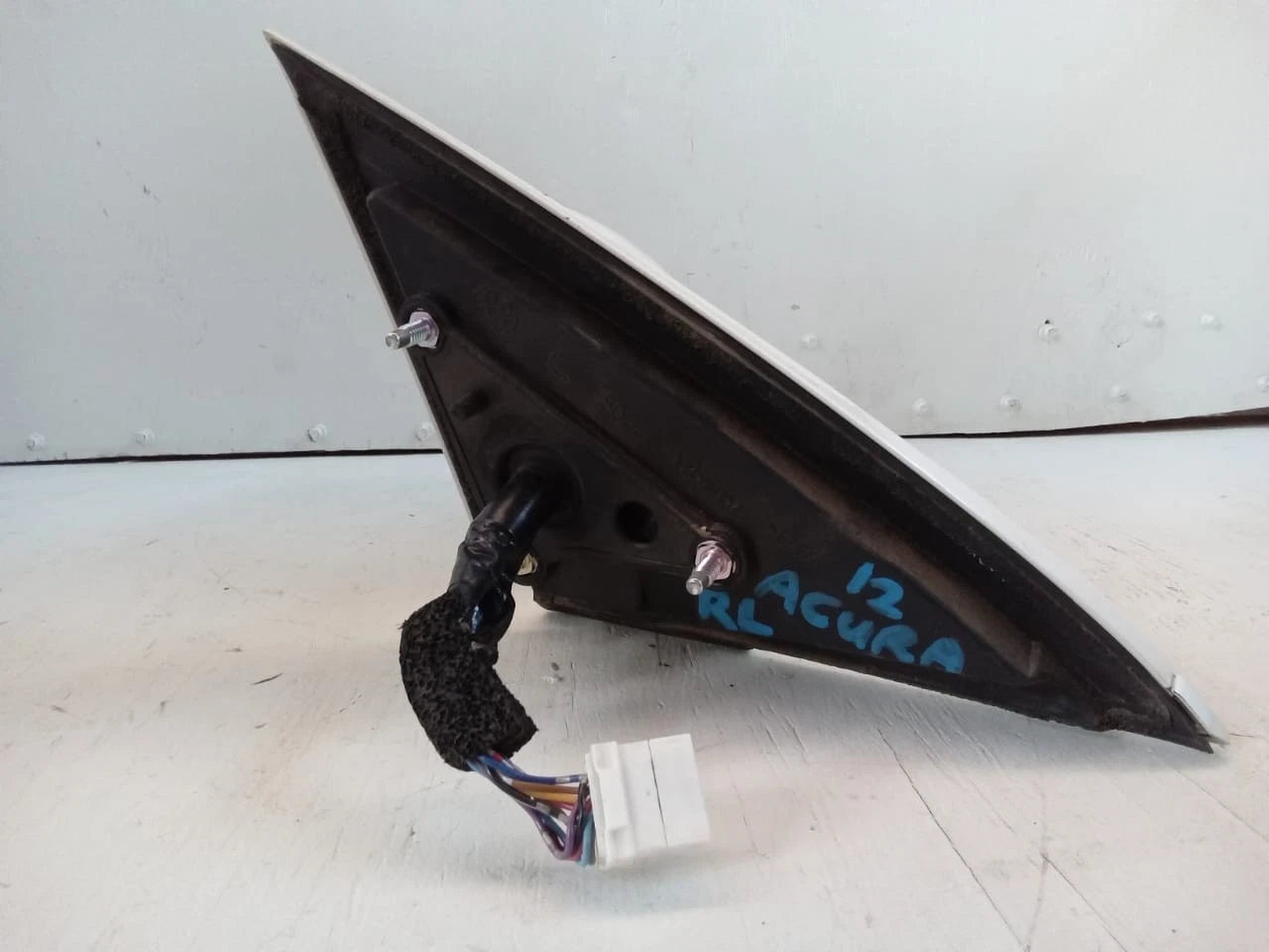 2009-2012 ACURA RL POWER DOOR MIRROR LH LEFT DRIVER SIDE COLOR WHITE 76250-SJA-A03ZL