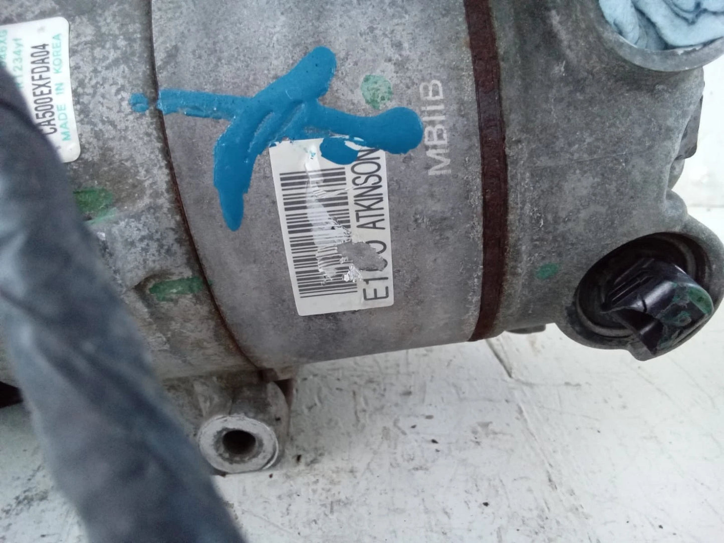 2017-2020 HYUNDAI ELANTRA 2.0L A/C COMPRESSOR - CA500EXFDA04 | VS14E MBPD 2284