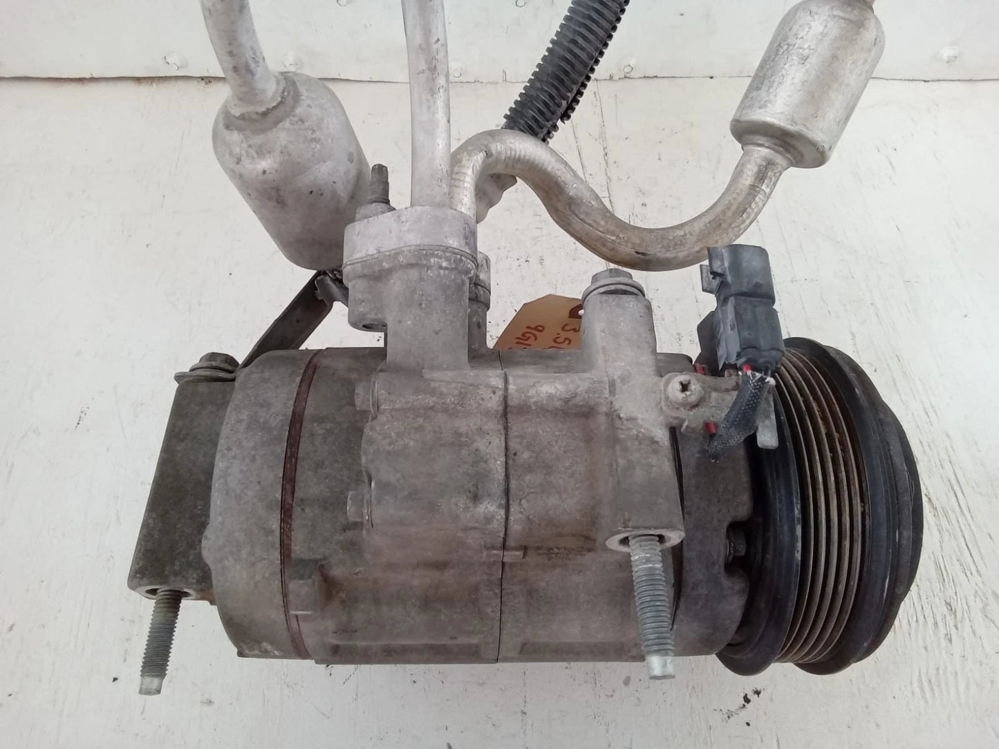 2008-2012 FORD TAURUS 3.5L TURBO A/C COMPRESSOR 9G13-19D629-AB
