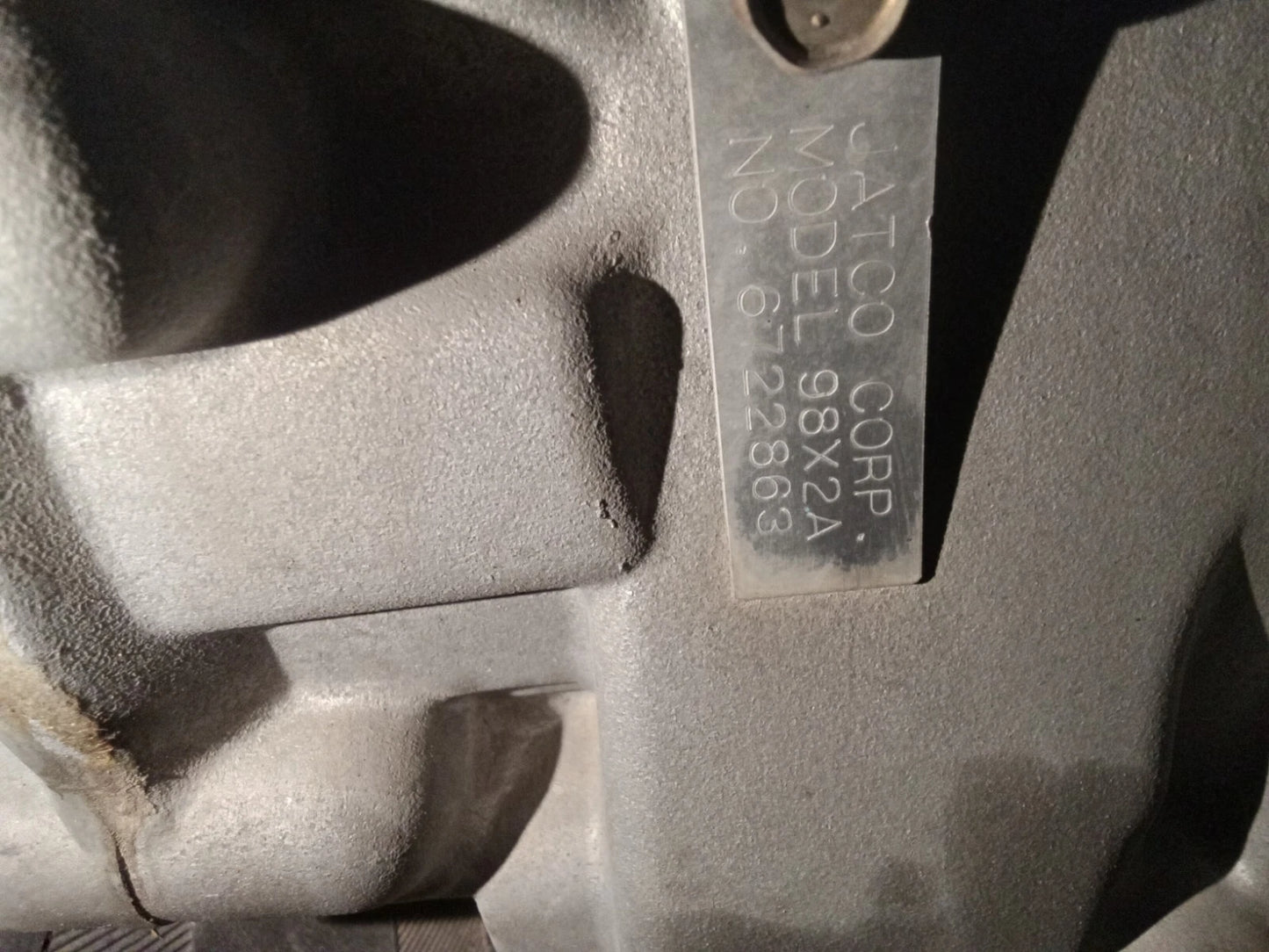 2006 06 INFINITI G35 SEDAN 4DR 4X2 2WD AUTOMATIC TRANSMISSION ASSY 98X2A RE5R05A