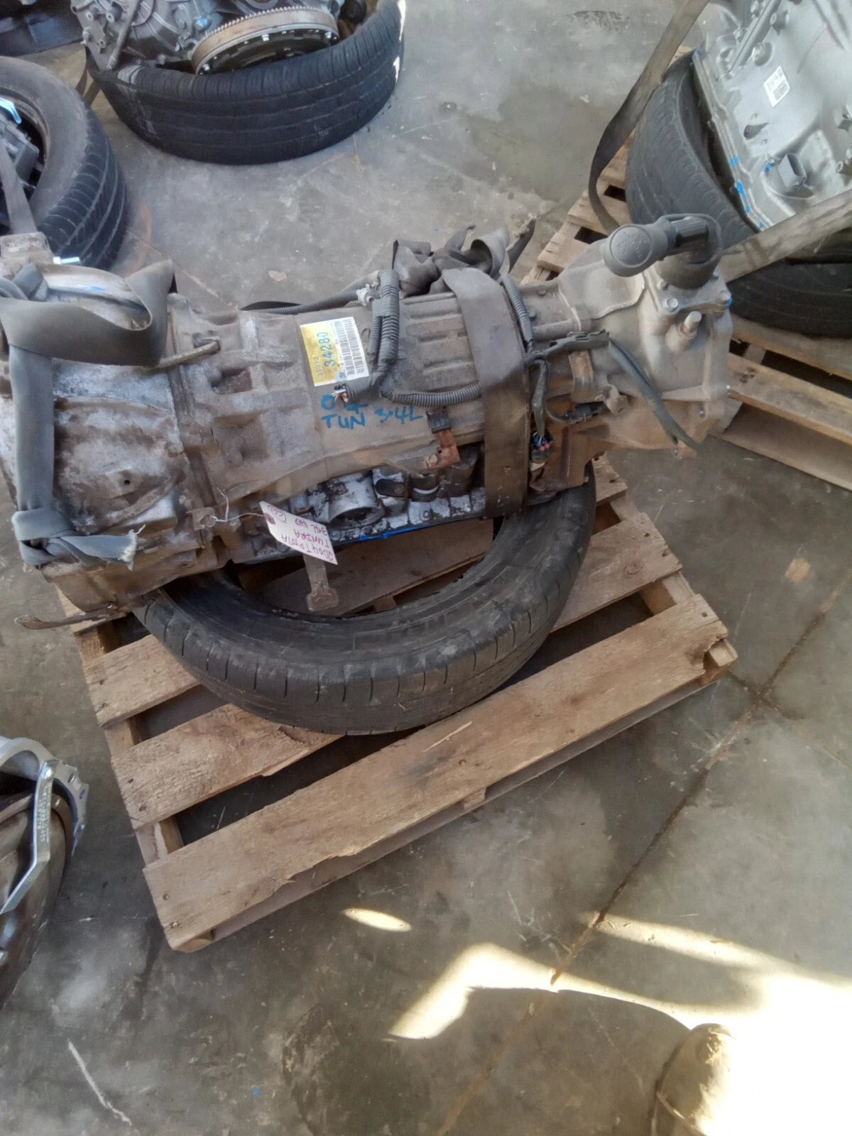 2003 2004 TOYOTA TUNDRA V6 3.4L 4WD 4X4 AUTOMATIC TRANSMISSION 3501034280 A340F