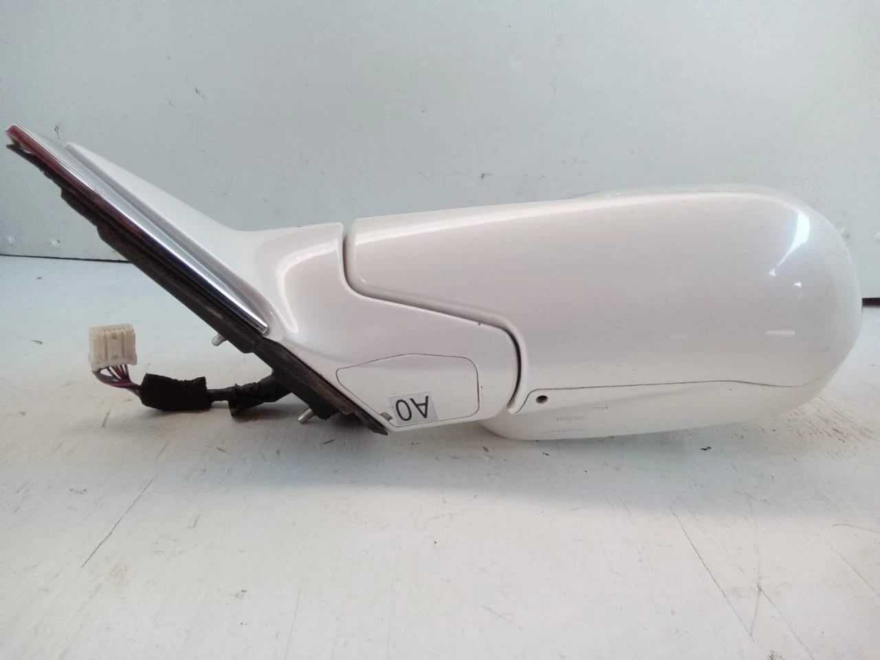 2009-2012 ACURA RL POWER DOOR MIRROR LH LEFT DRIVER SIDE COLOR WHITE 76250-SJA-A03ZL