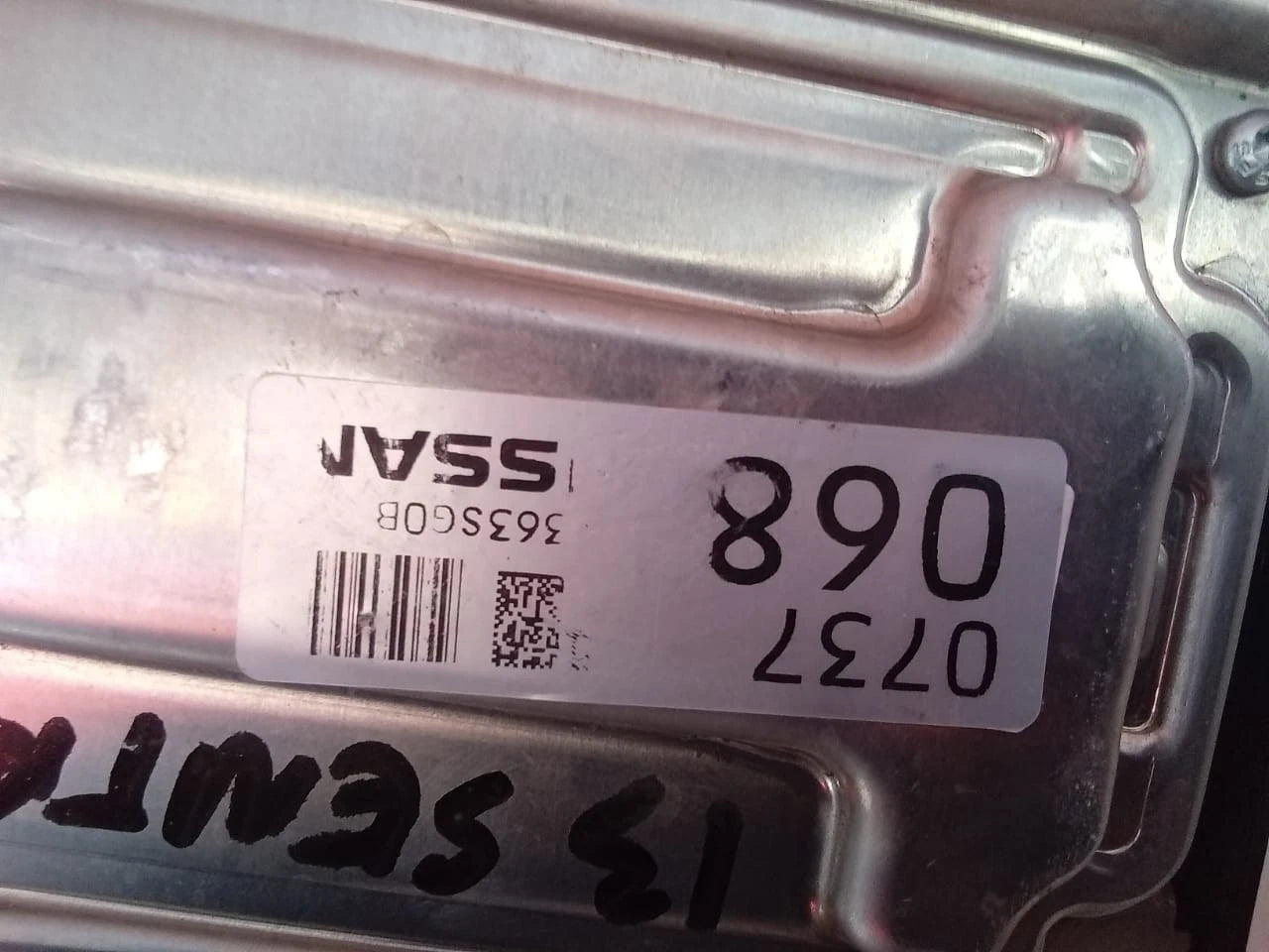 2013 - 2014 NISSAN SENTRA TRANSMISION CONTROL MODULE TCU TCM OEM 310F6-3SG0A