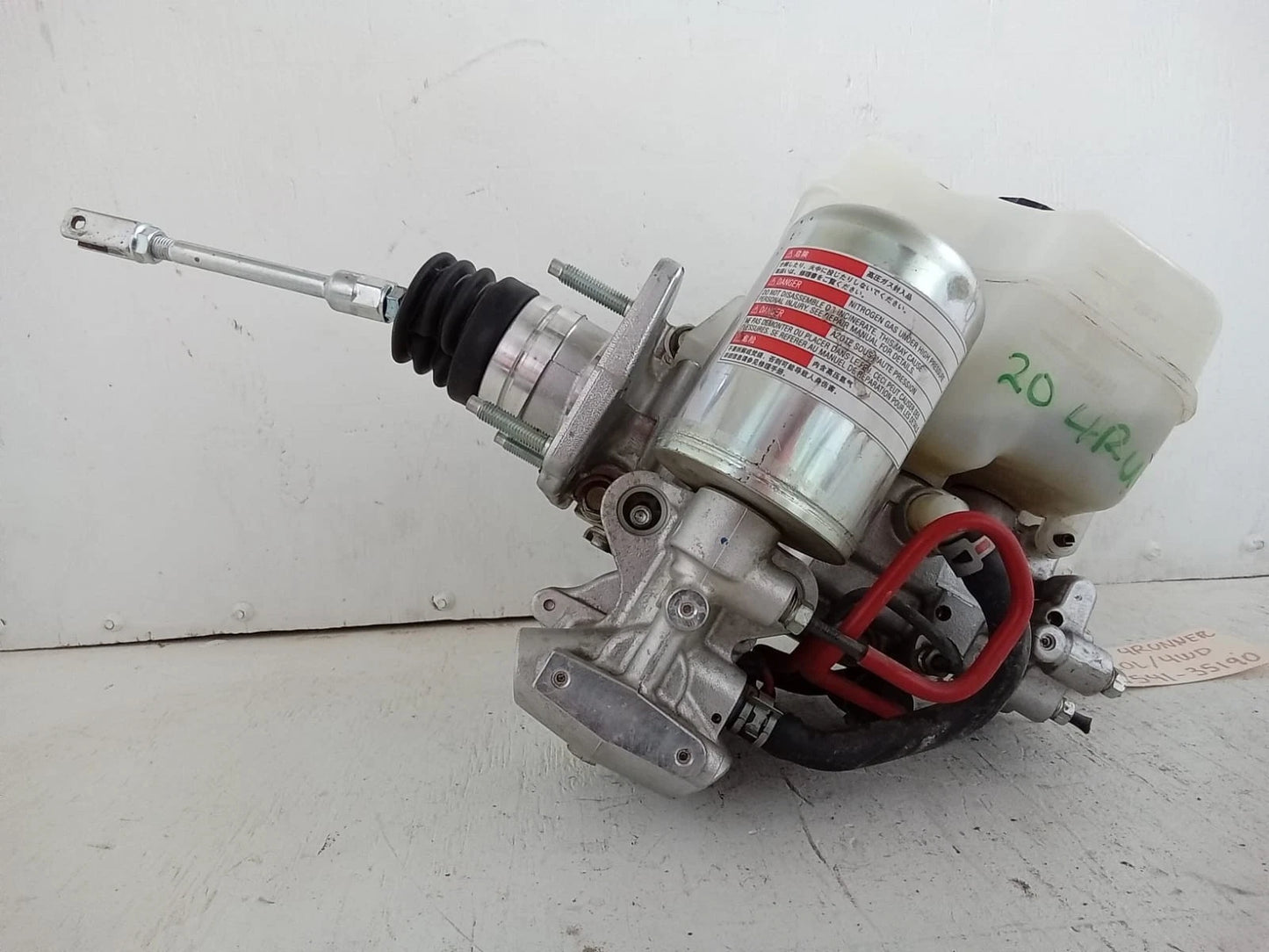 2020-2022 TOYOTA 4RUNNER 4.0L ABS PUMP BRAKE BOOSTER MASTER CYLINDER 89541-35190