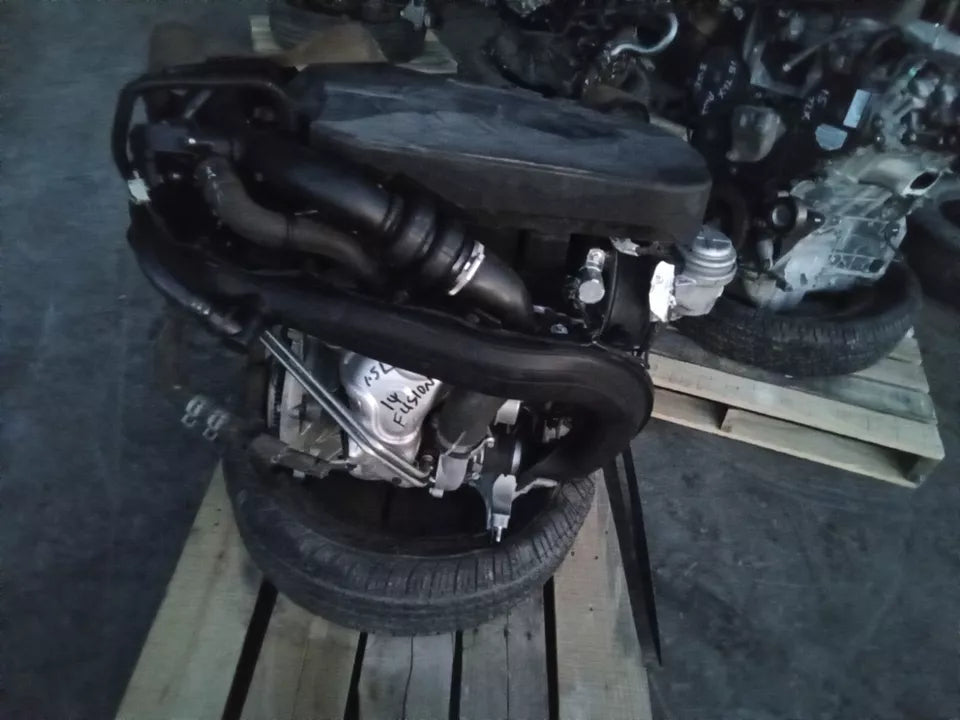 14 15 16 FORD FUSION 1.5L TURBO 4CYL ENGINE MOTOR ASSY W/TURBO VIN D 75K MILES