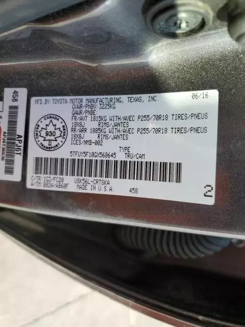 2014 2015 2016 2017 2018 2019 20 21 TOYOTA TUNDRA V8 5.7L TRANSFER CASE 4WD 4X4
