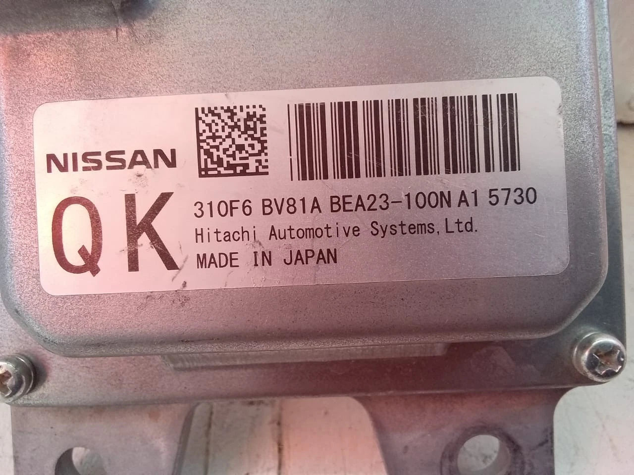 2014 - 2017 NISSAN JUKE AWD TRANSMISION CONTROL MODULE 310F6 BV81A BEA23-100N A1