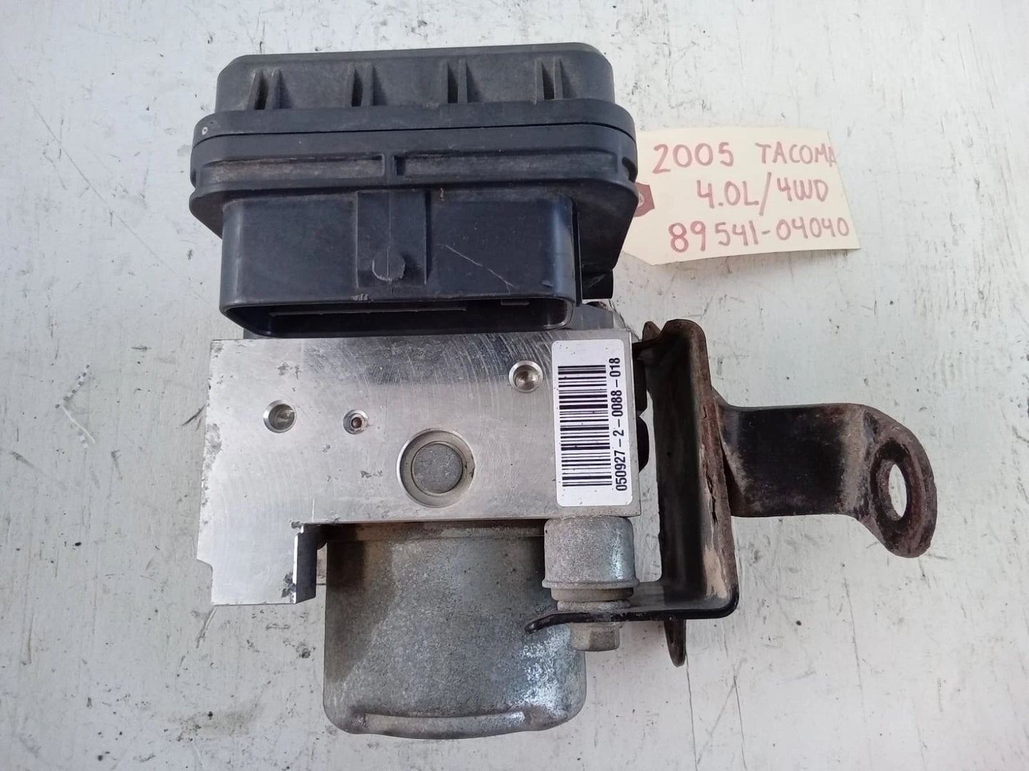 05-08 TOYOTA TACOMA 4WD 4.0L ANTI LOCK BRAKE PUMP ABS CONTROL MODULE 89541-04040