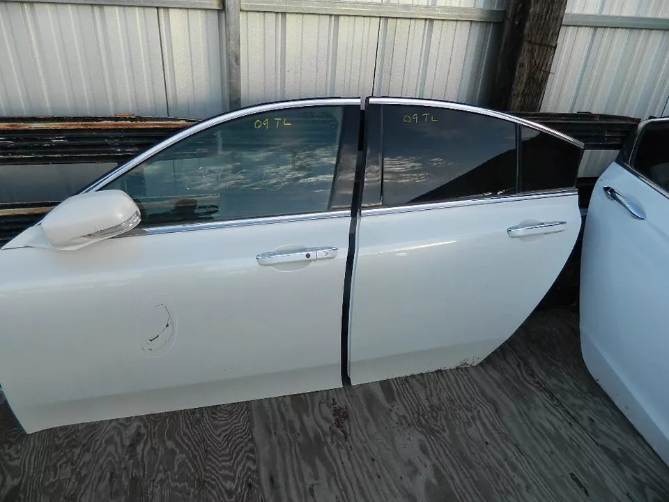 2009 2010 2011 2012 2013 2014 ACURA TL FRONT AND REAR LEFT DRIVER SIDE DOORS-SET