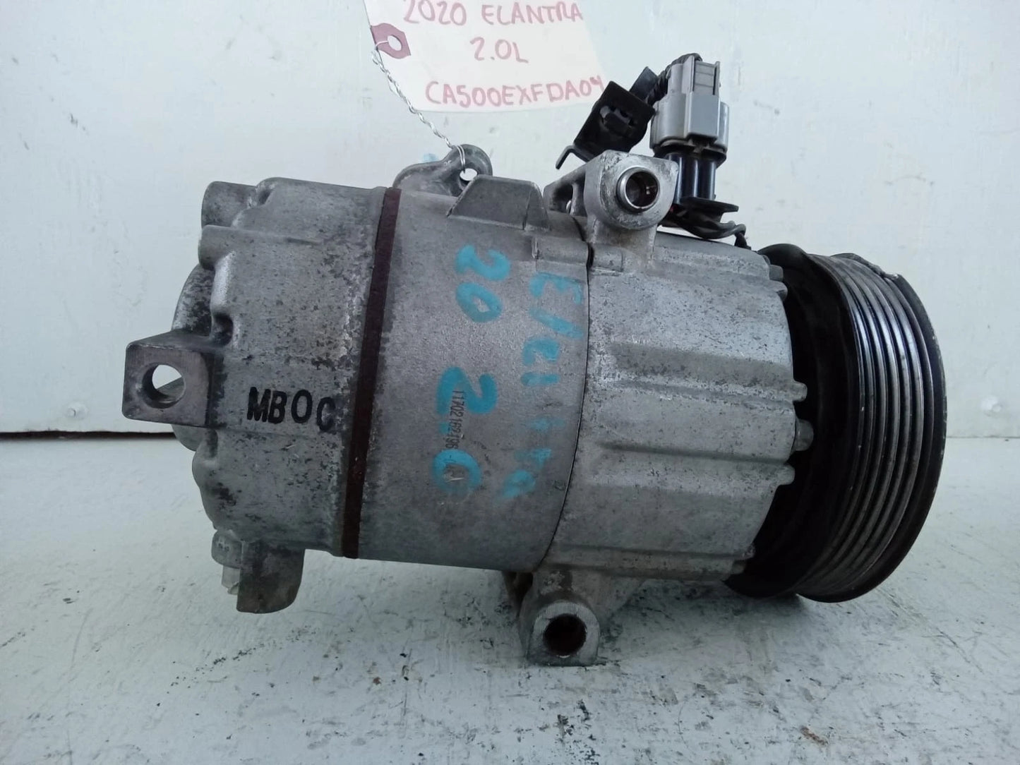 2017-2020 HYUNDAI ELANTRA 2.0L A/C COMPRESSOR - CA500EXFDA04 | VS14E MBPD 2284