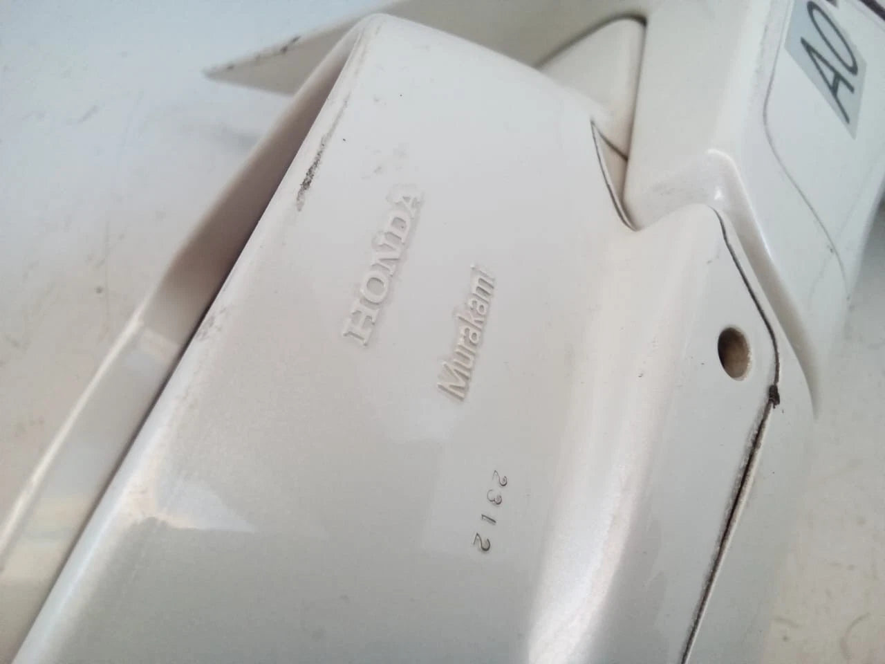 2009-2012 ACURA RL POWER DOOR MIRROR LH LEFT DRIVER SIDE COLOR WHITE 76250-SJA-A03ZL