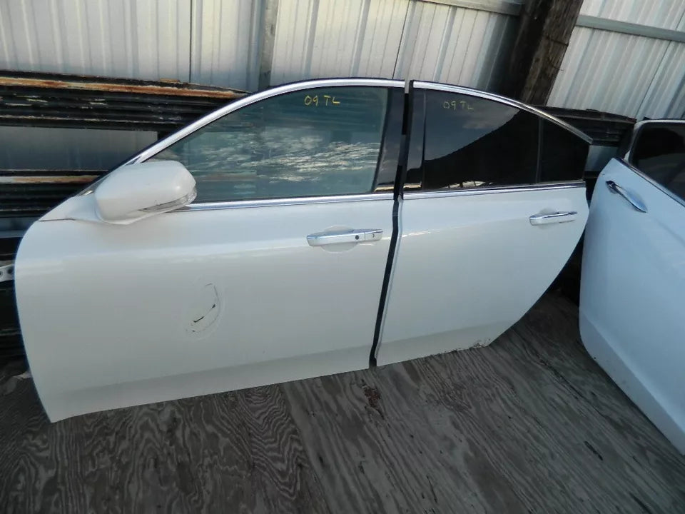 2009 2010 2011 2012 2013 2014 ACURA TL FRONT AND REAR LEFT DRIVER SIDE DOORS-SET