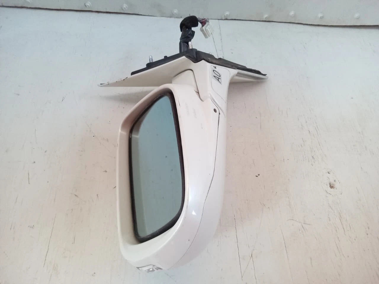 2009-2012 ACURA RL POWER DOOR MIRROR LH LEFT DRIVER SIDE COLOR WHITE 76250-SJA-A03ZL