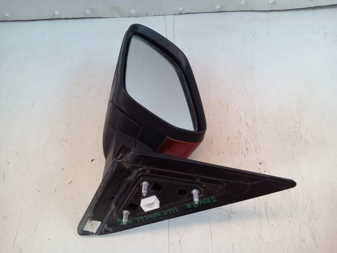 2020-2024 HYUNDAI VENUE POWER DOOR MIRROR LH LEFT DRIVER SIDE COLOR RED - OEM E13049889 E13049894