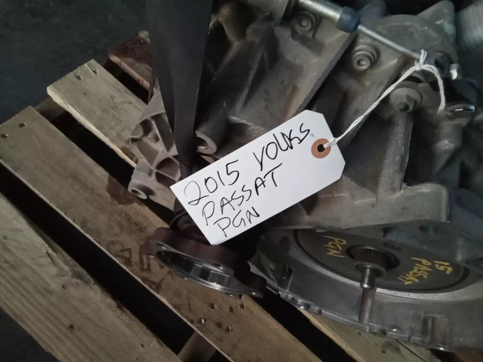 2015 VOLKSWAGEN PASSAT TDI 2.0L AUTOMATIC TRANSMISSION ASSEMBLY 2WD FWD ID PGN