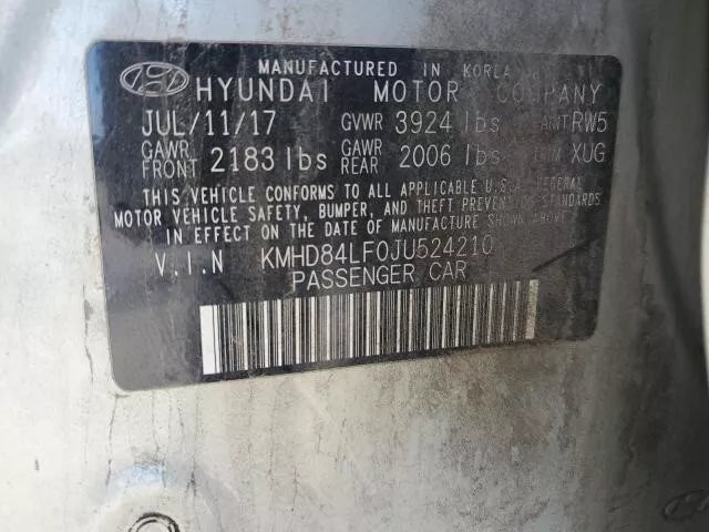 17 18 19 20 HYUNDAI ELANTRA 18 19 20 21 KONA 2.0L ENGINE MOTOR ASSEMBY 85K MILES