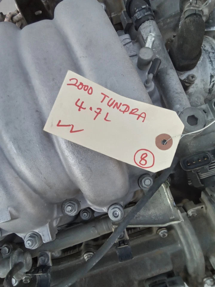 00 01 02 03 04 TOYOTA TUNDRA 4.7L V8 ENGINE MOTOR ASSEMBLY 2UZFE