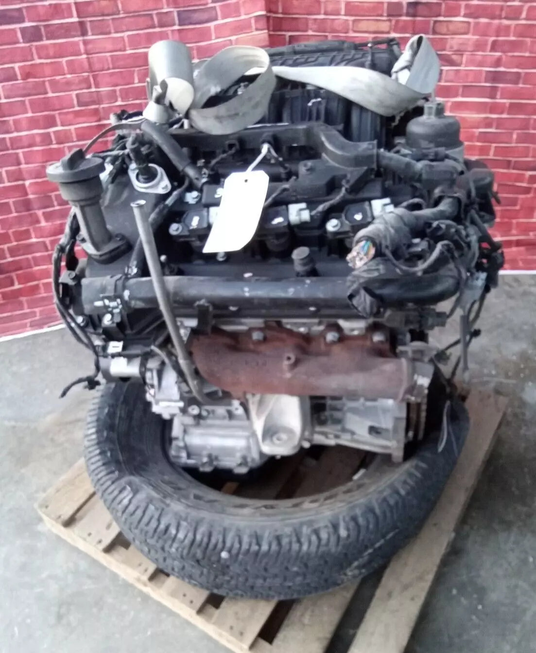 2009 2010 2011 KIA BORREGO 3.8L V6 ENGINE MOTOR ASSEMBY VIN 1, 8th digit