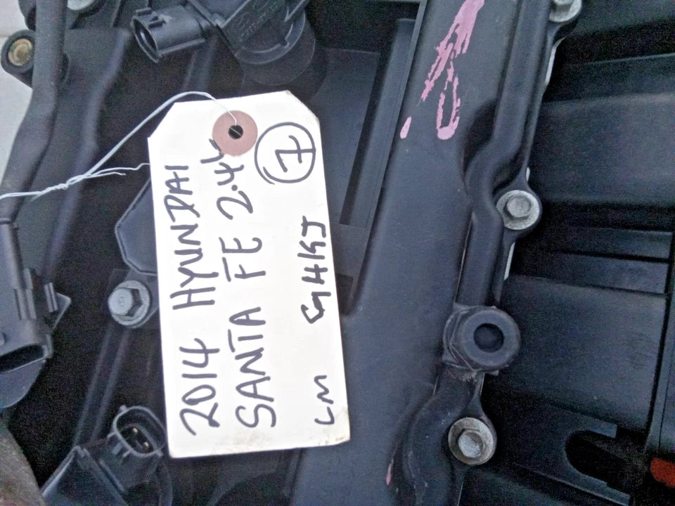 13-16 HYUNDAI SANTA FE VIN B 14-15 KIA SORENTO VIN 6 2.4L ENGINE MOTOR ASSY G4KJ