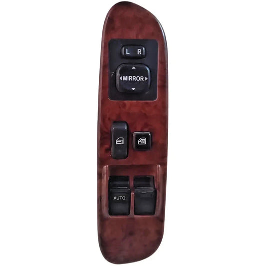 00-06 TOYOTA TUNDRA DRIVER SIDE MASTER POWER WINDOW SWITCH WOOD GRAIN 742020C020