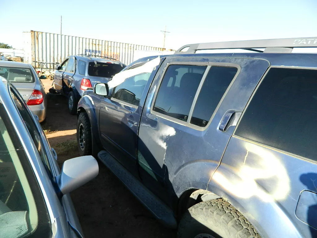 2005 - 2011 NISSAN PATHFINDER REAR LEFT DRIVER SIDE DOOR BLUE COLOR - OEM