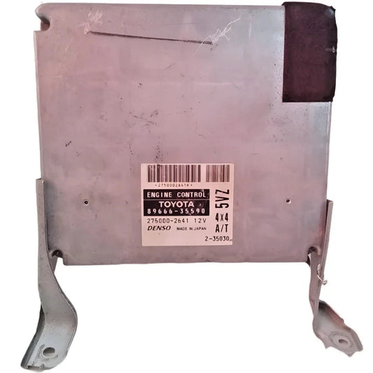 2002 TOYOTA 4RUNNER 4WD 3.4L ENGINE COMPUTER CONTROL MODULE ECU ECM 89666-35590