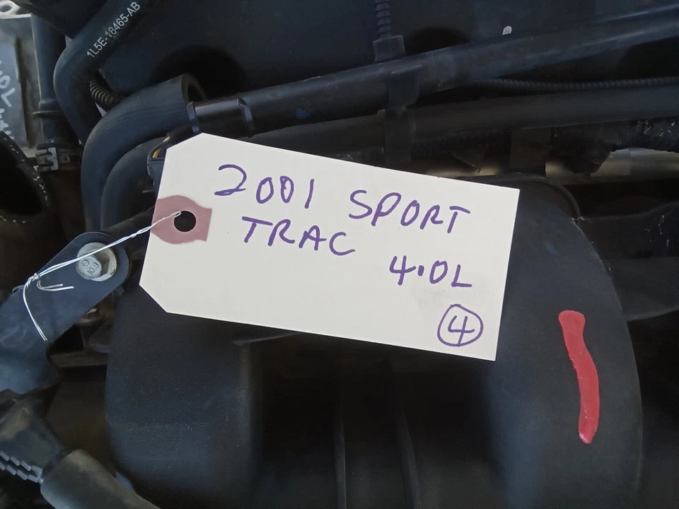 01-03 FORD RANGER MAZDA B4000 (NON ROTARY) VIN E 4.0L ENGINE MOTOR ASSEMBLY