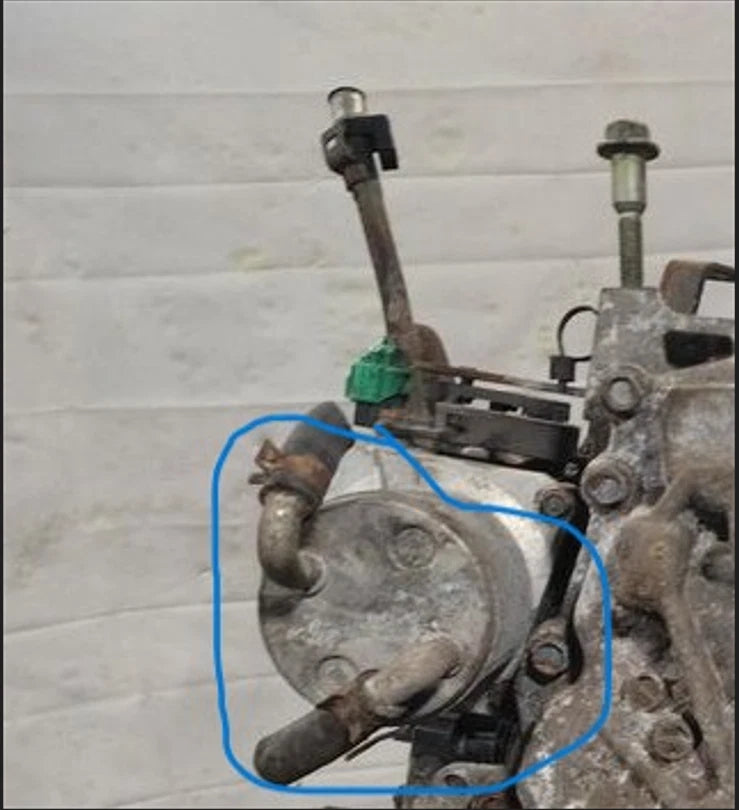 2009 2010 09 10 NISSAN Rogue AUTOMATIC TRANSMISSION AT CVT TWO LINE COOLER
