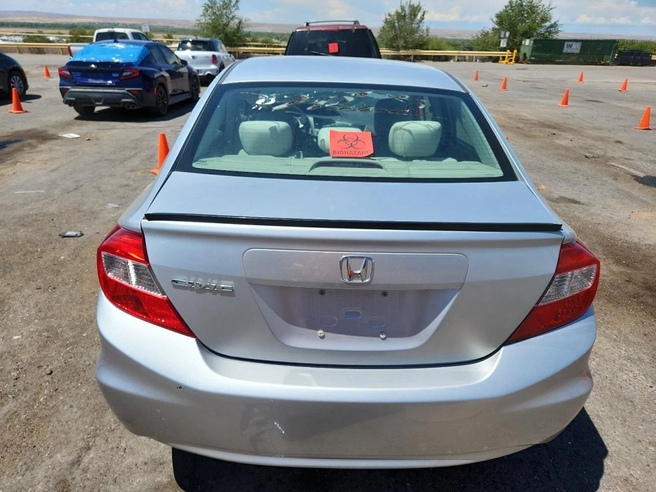 12 13 HONDA CIVIC SEDAN 1.8L MANUAL MT STANDARD TRANSMISSION ASSEMBLY SY2M