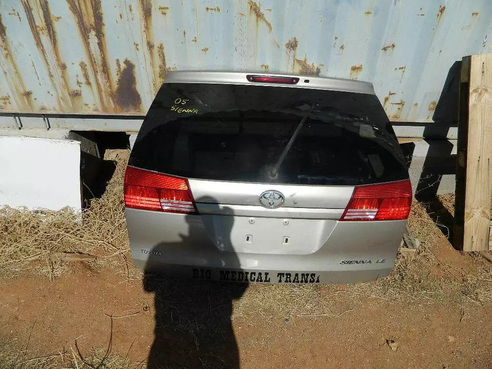 2004 2005 2006 2007 2008 2009 2010 TOYOTA SIENNA TAILGATE HATCH TRUNK LID TAIL G