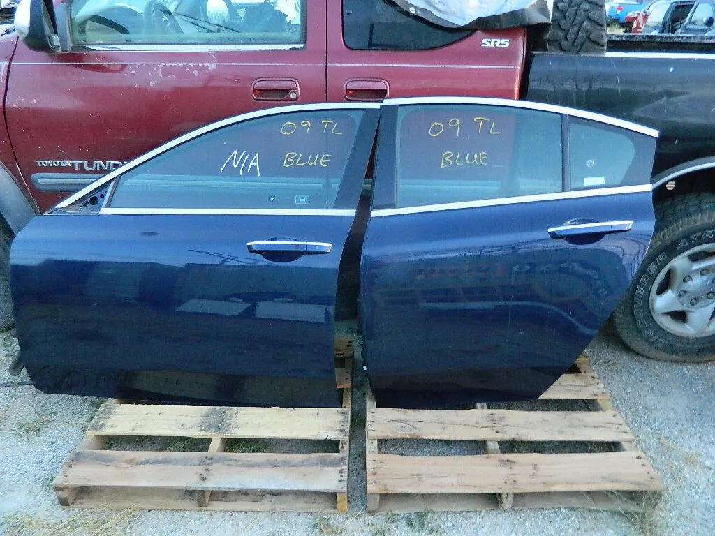 2009 2010 2011 2012 2013 2014 ACURA TL FRONT AND REAR LEFT DRIVER SIDE DOORS-SET
