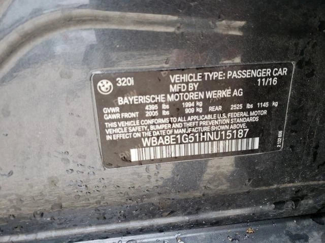 14 15 16 17 18 BMW 320i 2.0L 4 CYL AT RWD 2WD AUTOMATIC TRANSMISSION ASSEMBLY
