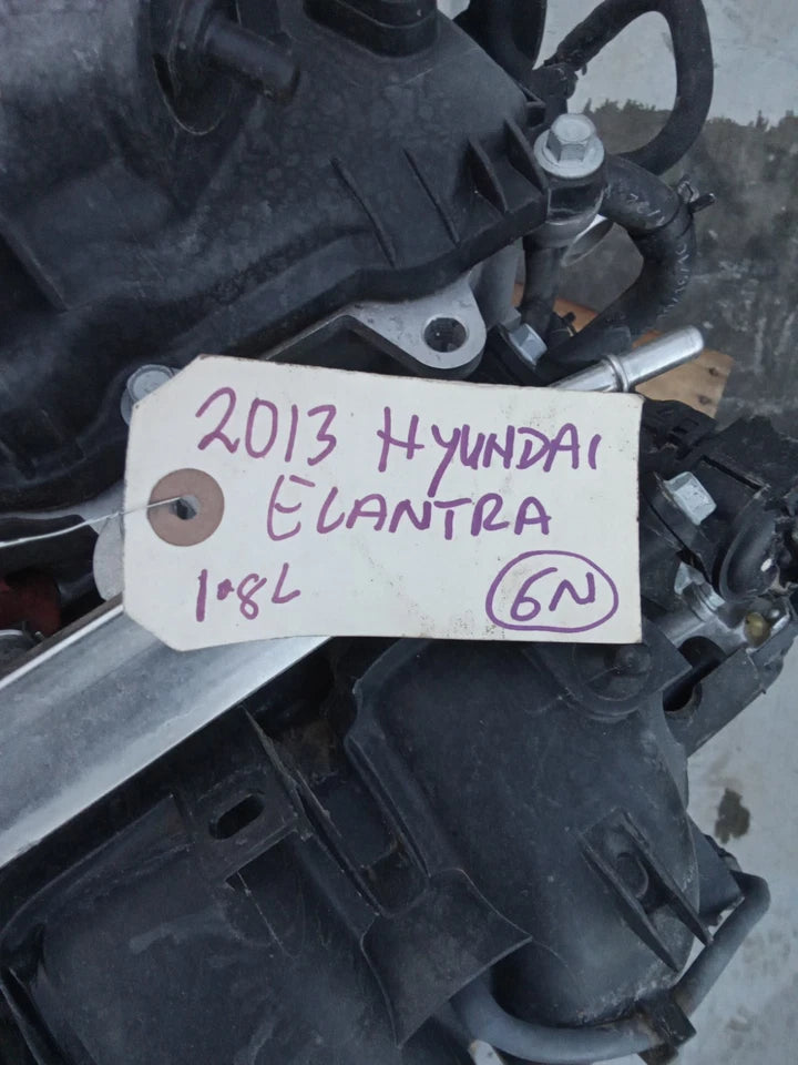 11 12 13 HYUNDAI ELANTRA 1.8L ENGINE MOTOR ASSEMBLY VIN E G4NB ULEV GRADE A