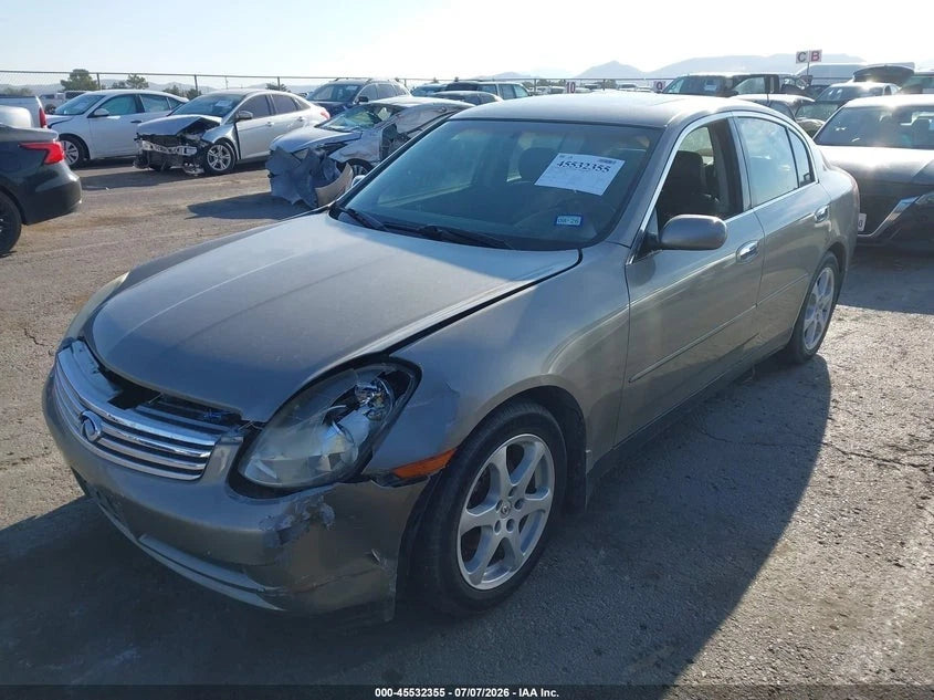 04 (FRM 10/03) 05(THRU 10/04) INFINITI G35 FX35 3.5L RWD 2WD ENGINE MOTOR VQ35DE