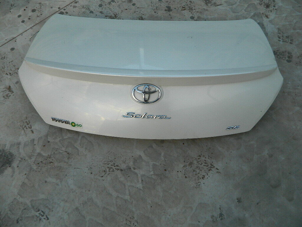 2004 2005 2006 2007 2008 TOYOTA SOLARA TRUNK LID HATCH WITH SPOILER