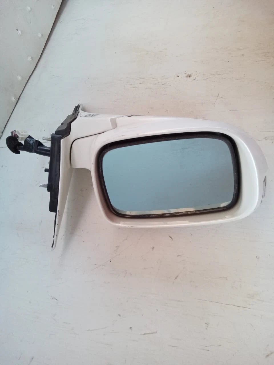 2009-2012 ACURA RL POWER DOOR MIRROR LH LEFT DRIVER SIDE COLOR WHITE 76250-SJA-A03ZL