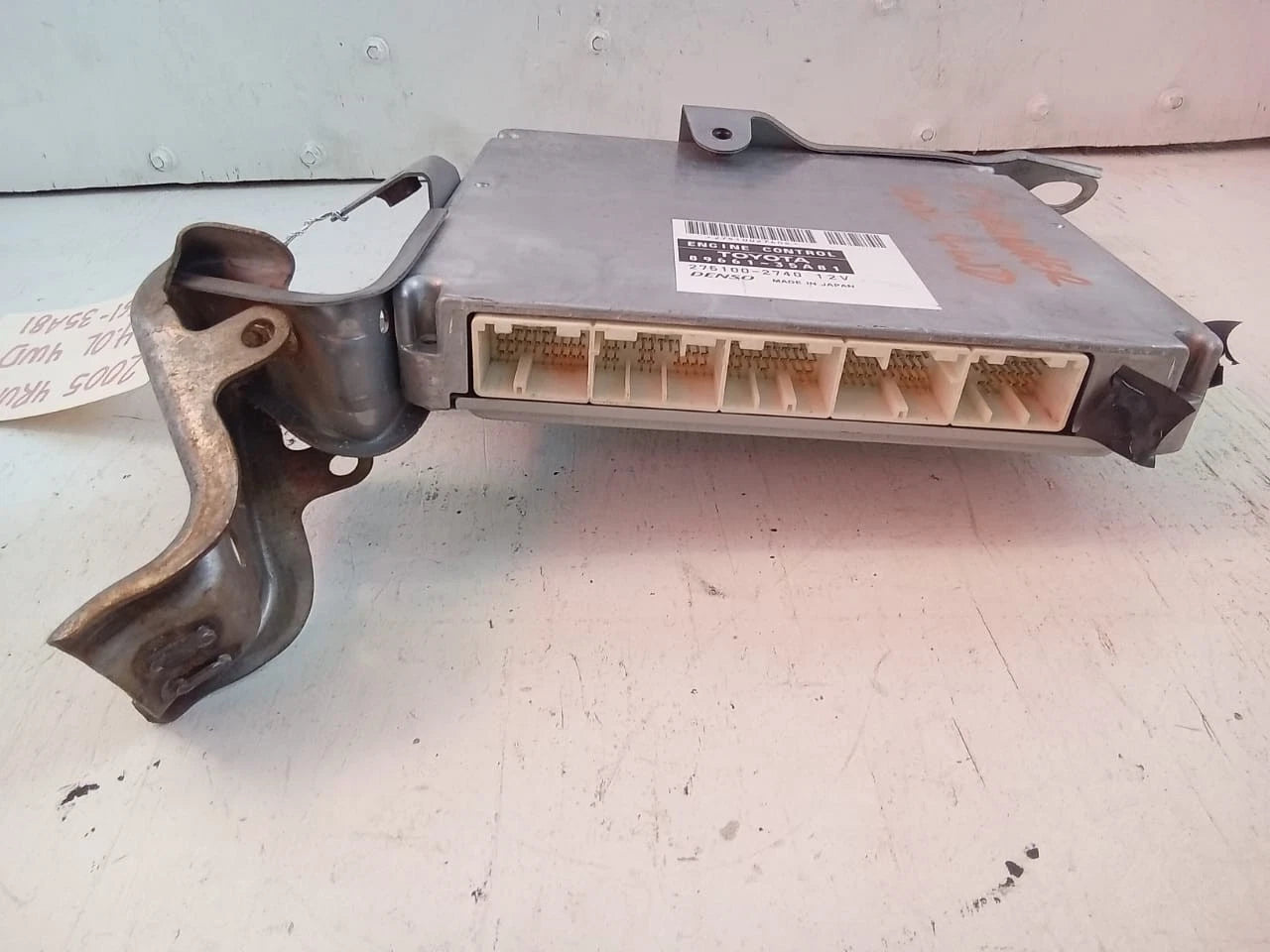 2005 TOYOTA 4RUNNER 4.0L 4WD ENGINE COMPUTER CONTROL MODULE ECU ECM 89661-35A81