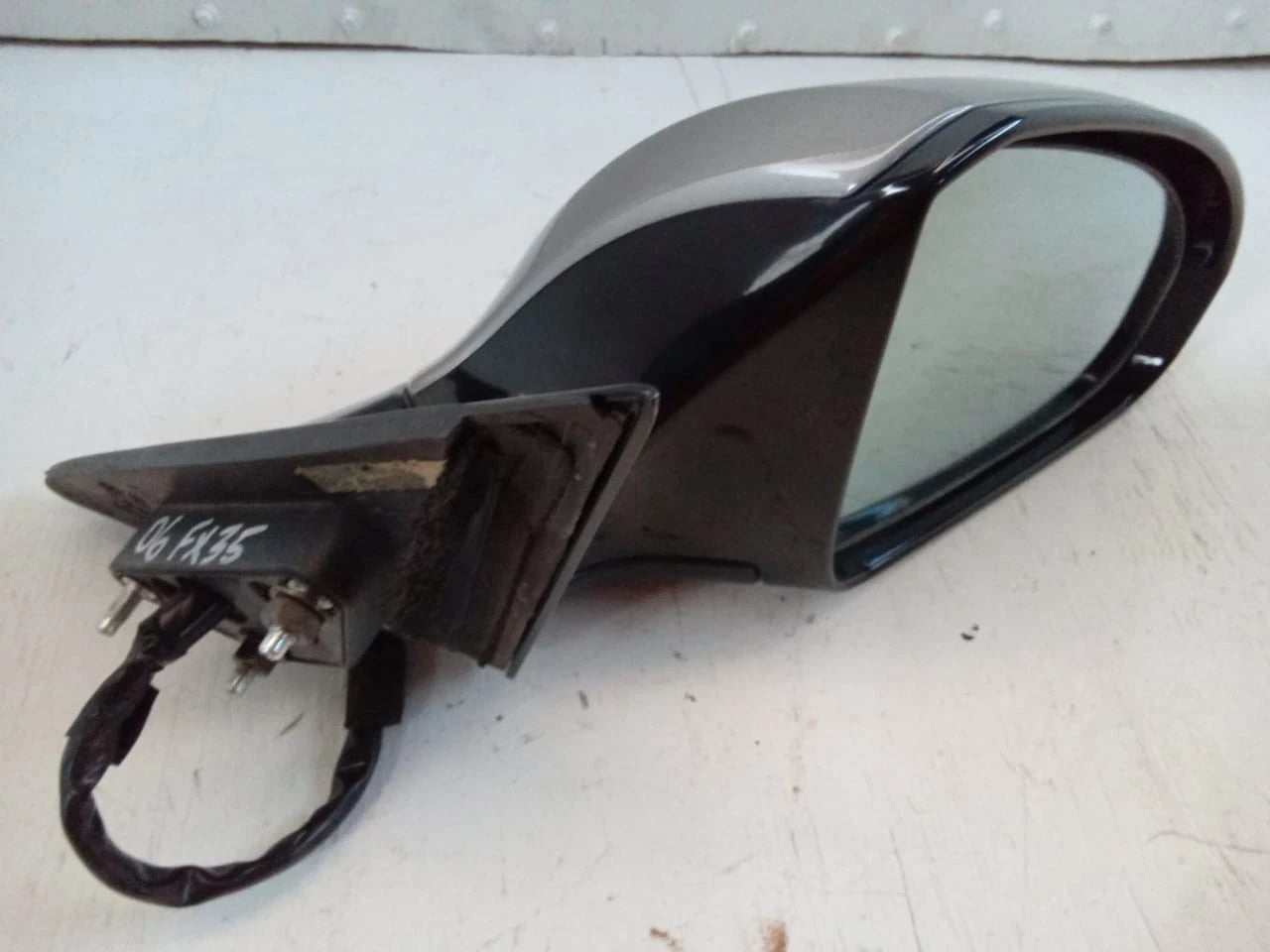2006-2008 INFINITI FX35 FX45 POWER DOOR MIRROR RIGHT PASSENGER SIDE COLOR GRAY 96301CL80A