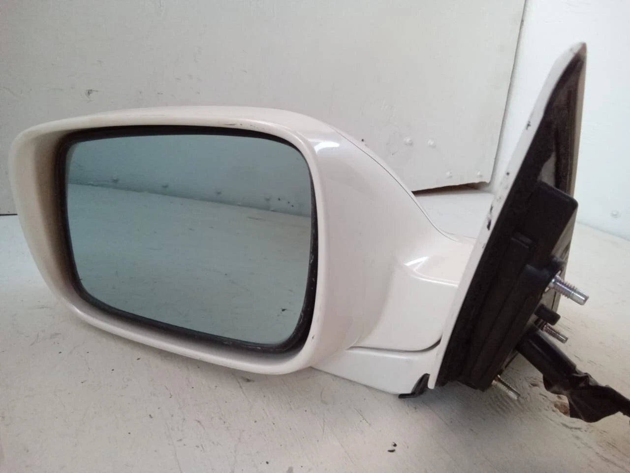 2009-2012 ACURA RL POWER DOOR MIRROR LH LEFT DRIVER SIDE COLOR WHITE 76250-SJA-A03ZL
