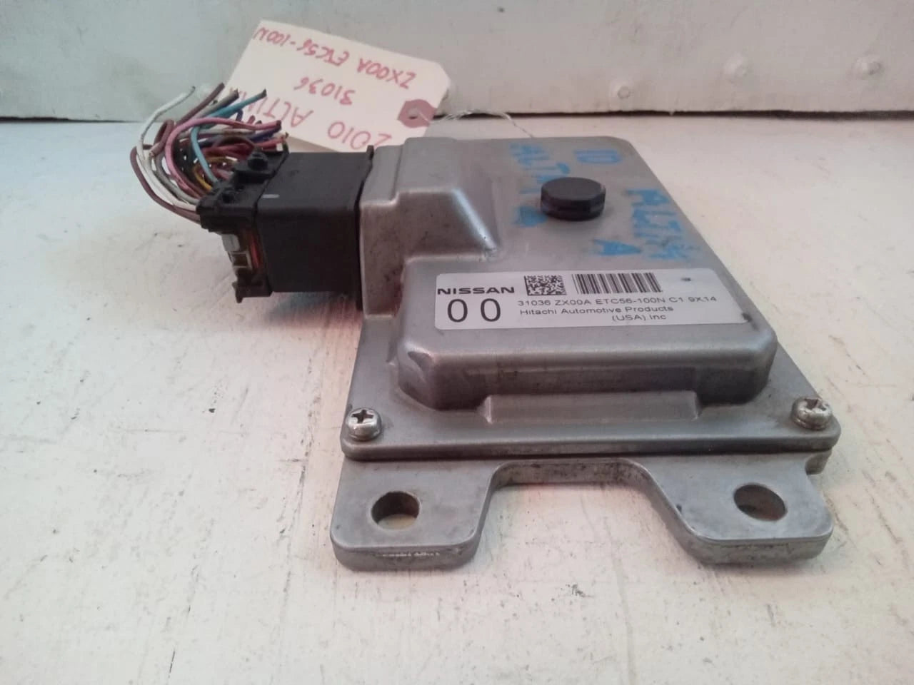 2010 NISSAN ALTIMA TRANSMISSION CONTROL UNIT OEM TCU TCM 31036 ZX00A ETC56-100N