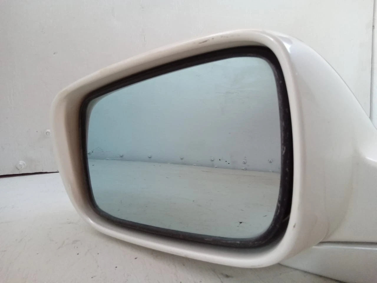 2009-2012 ACURA RL POWER DOOR MIRROR LH LEFT DRIVER SIDE COLOR WHITE 76250-SJA-A03ZL