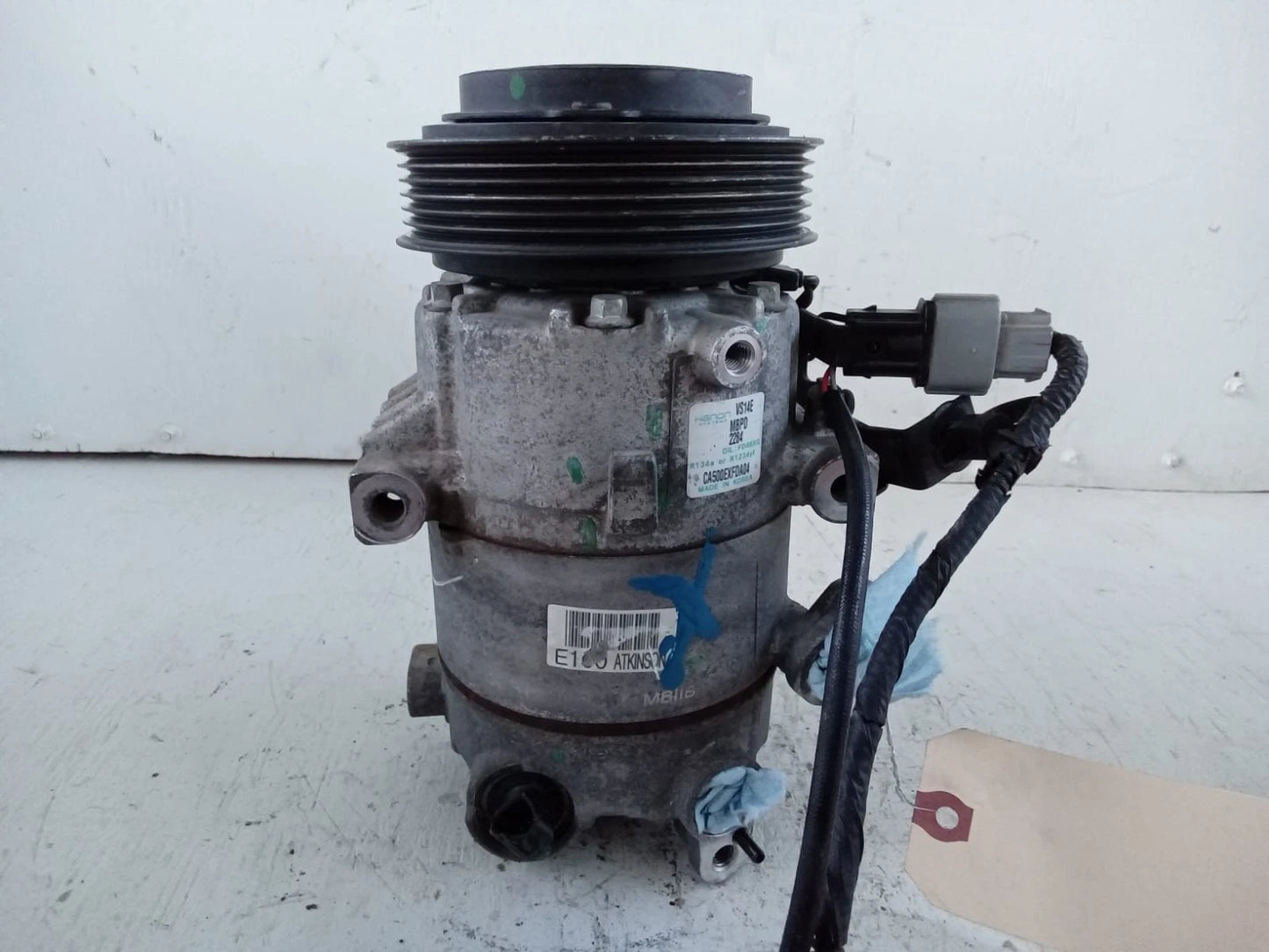 2017-2020 HYUNDAI ELANTRA 2.0L A/C COMPRESSOR - CA500EXFDA04 | VS14E MBPD 2284
