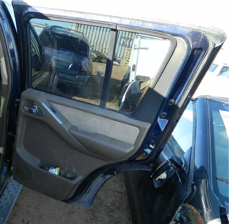 2005 - 2011 NISSAN PATHFINDER REAR RIGHT PASSENGER DOOR BLUE COLOR - OEM